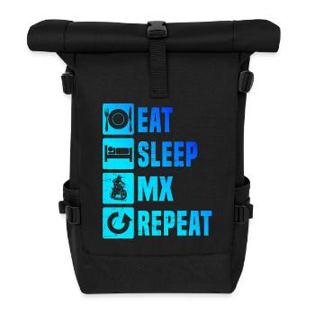 Direct Motocross Statement - Roll Top Backpack - black - Front