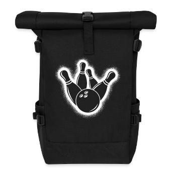 Bowler Garçons Garçons Enfants Bowling - Sac à dos roll top - noir - Devant
