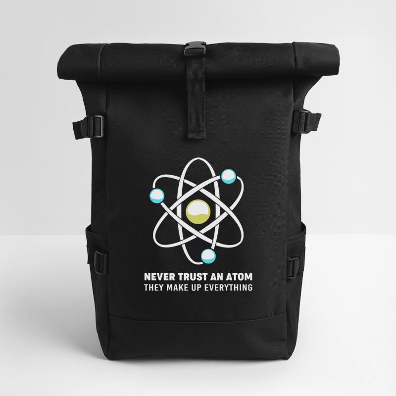 Quantenphysik Quanten Physik Quantensprung Rolltop Rucksack