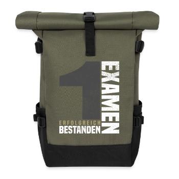 Félicitations pour le premier examen - Sac à dos roll top - olive/noir - Devant