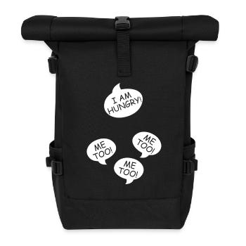 Annonce de la grossesse maman des jumeaux maman maman - Sac à dos roll top - noir - Devant
