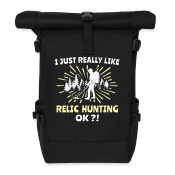 Relic Seeker Probes - Roll Top Backpack - black - Front