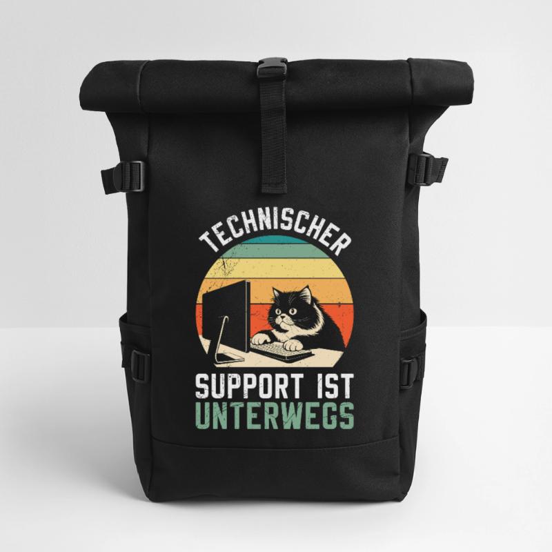 Le support technique informatique : c’est amusant en déplacement Sac à dos roll top
