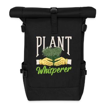 Amoureux des plantes Plantes Murmureuses de Plantes - Sac à dos roll top - noir - Devant