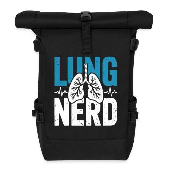 Chemise Lung Nerd Lung Lover - Sac à dos roll top - noir - Devant
