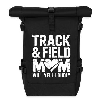 Athletics Sayings Athletics Gift - Roll Top Backpack - black - Front