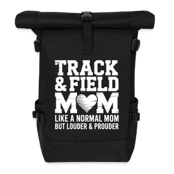 Athletics Sayings Athletics Gift - Roll Top Backpack - black - Front