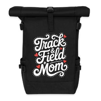 Athletics Sayings Athletics Gift - Roll Top Backpack - black - Front