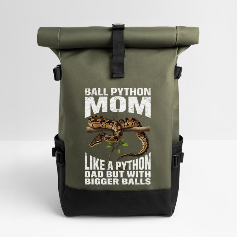 Maman Python roi Maman Serpents Terrarium Python Sac à dos roll top