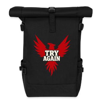 Healing Journey to Transform Inner Strength - Roll Top Backpack - black - Front