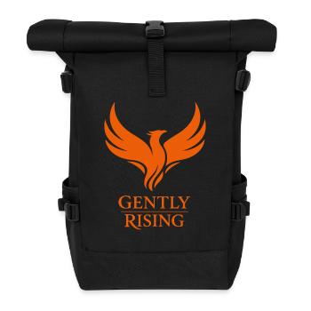 Healing Journey to Transform Inner Strength - Roll Top Backpack - black - Front
