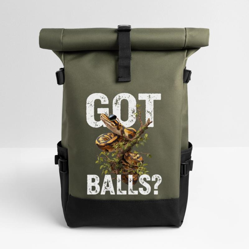 Python roi Serpents Amateurs de terrarium Python Sac à dos roll top