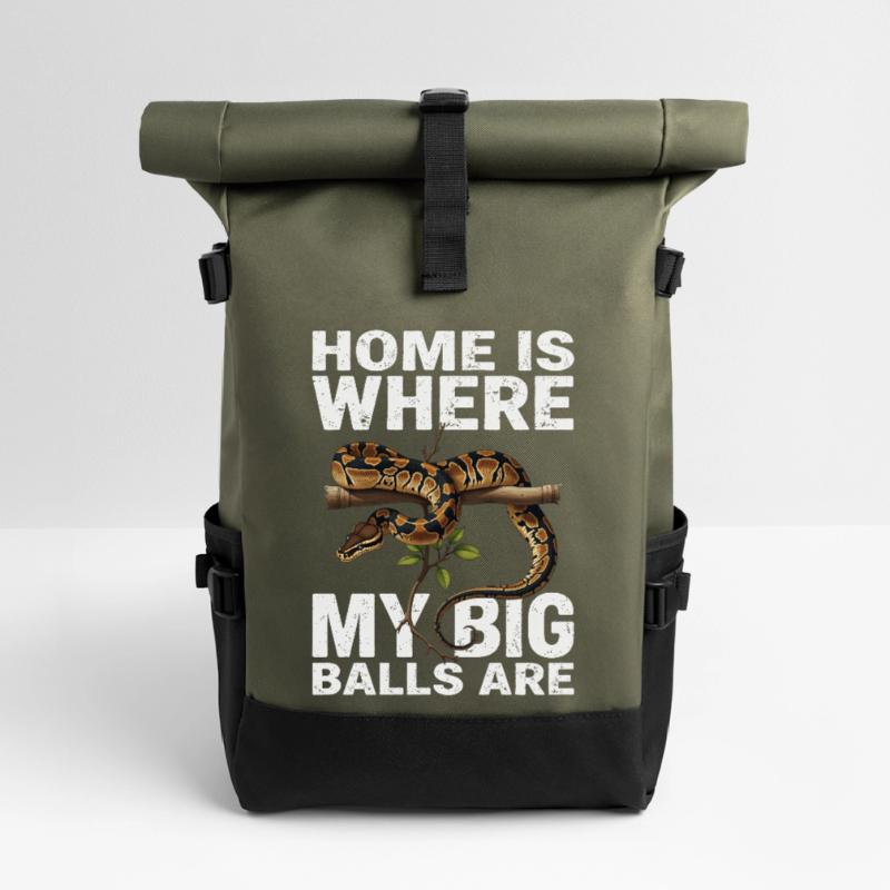 Python roi Serpents Amateurs de terrarium Python Sac à dos roll top