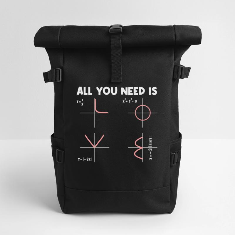 Tout ce dont vous avez besoin, c’est de mathématiques, de mathématiciens, de professeur de maths. Sac à dos roll top