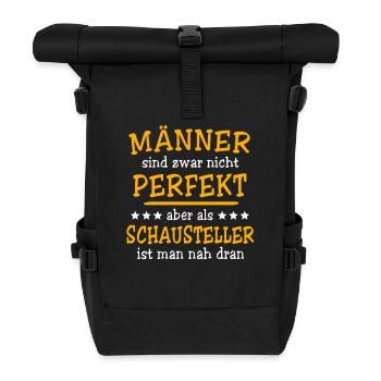 Propos de forains - Sac à dos roll top - noir - Devant