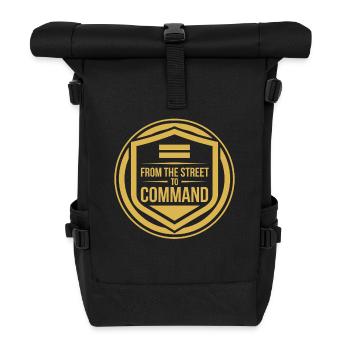 Police Lieutenant Police Lieutenant Rank Lt - Roll Top Backpack - black - Front