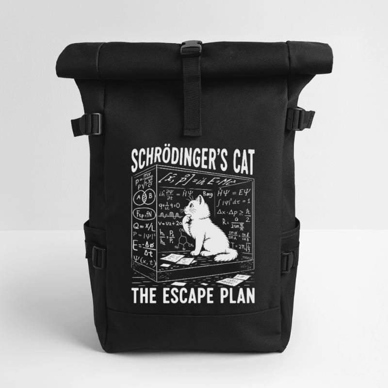 Le Chat de Schrödinger Le Plan d’évasion Sac à dos roll top