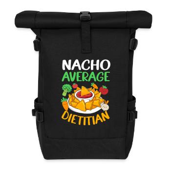 Diet Dietician - Roll Top Backpack - black - Front