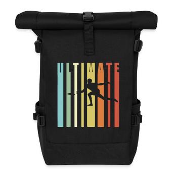 Ultimate Rainbow Climb - Roll Top Backpack - black - Front
