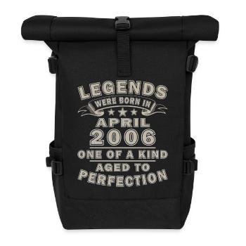 Legends from April 2006 - Roll Top Backpack - black - Front