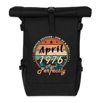 Jubilee year April 1976 - Roll Top Backpack - black - Front