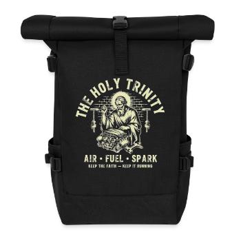 Holy Trinity Engine Spark - Roll Top Backpack - black - Front