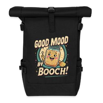 Kombucha Good Mood By Booch - Rolltop Rucksack - Schwarz - Vorne