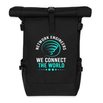 Network Engineer Programmer Computer Scientist - Roll Top Backpack - black - Front