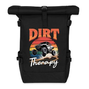 UTV Off Road 4 Wheeler Side by side - Rolltop Rucksack - Schwarz - Vorne