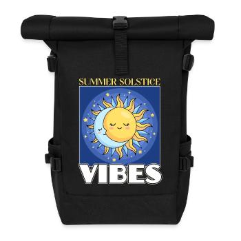 Litha Pagan Solstice d’été Midsommar - Sac à dos roll top - noir - Devant