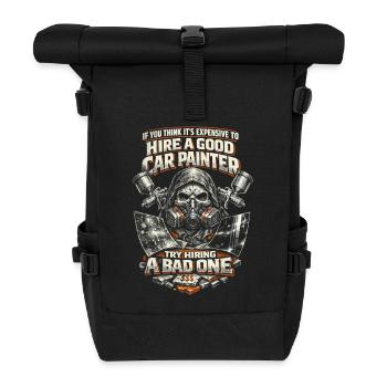 Peintre de véhicules Peintre de voitures Peintre - Sac à dos roll top - noir - Devant