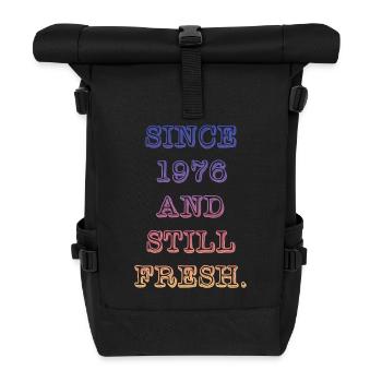 Millésime 1976 - Sac à dos roll top - noir - Devant