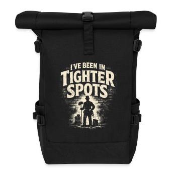 Was already closer | Chimney Sweep Humor - Roll Top Backpack - black - Front
