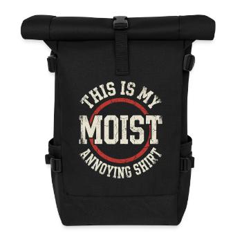 C’est ma chemise mouillée et agaçante - Sac à dos roll top - noir - Devant