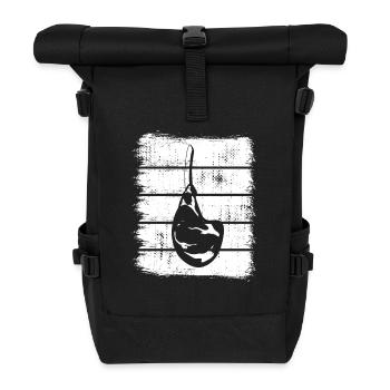 Beef ribs - Roll Top Backpack - black - Front