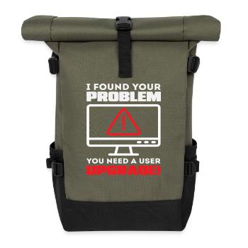 I found the problem User Upgrade - Roll Top Backpack - olive/black - Front