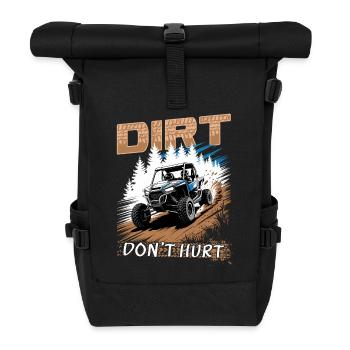 UTV Off Road 4 Wheeler Side by side - Rolltop Rucksack - Schwarz - Vorne