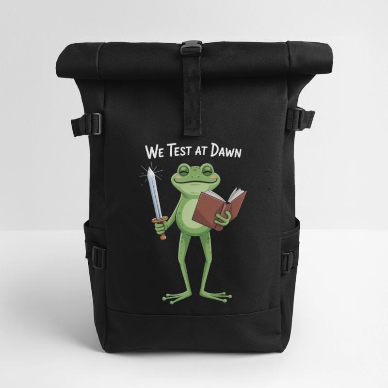 We Test at Dawn Frog Knight Roll Top Backpack