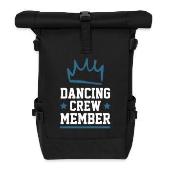 Dancing Crew - Rolltop Rucksack - Schwarz - Vorne