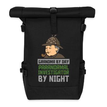 Geisterjagd paranormal geist geisterjäger - Rolltop Rucksack - Schwarz - Vorne