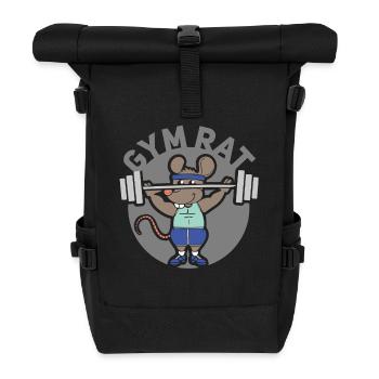 Rat, house rat, rat owner, rat lover - Roll Top Backpack - black - Front
