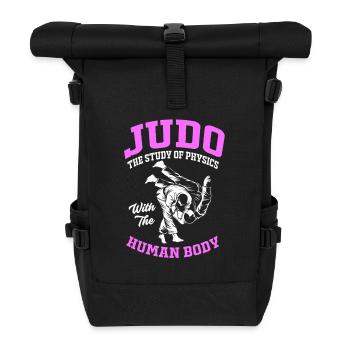 Judo - Roll Top Backpack - black - Front