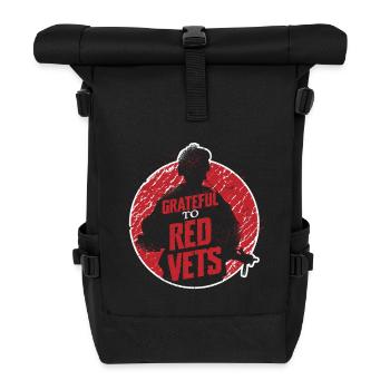 Veterans Day Für Republikaner - Rolltop Rucksack - Schwarz - Vorne