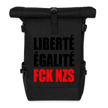 Liberté Égalité FCK NZS - Roll Top Backpack - black - Front