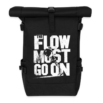 Hockey Love – The Flow Continues - Roll Top Backpack - black - Front