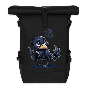 Bande dessinée Raven - Sac à dos roll top - noir - Devant