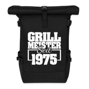 Pince à gril 1 - Sac à dos roll top - noir - Devant