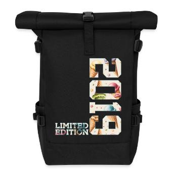 SOMMER LIMITED EDITION 2019 EIS 7. GEBURTSTAG - Rolltop Rucksack - Schwarz - Vorne