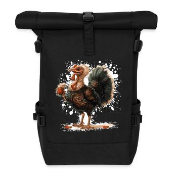 Truthan Beer Funny - Roll Top Backpack - black - Front