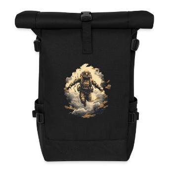 Plongeur - Sac à dos roll top - noir - Devant